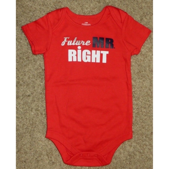 Topsville Other - Future Mr. Right One Piece Outfit 12 Months 12M